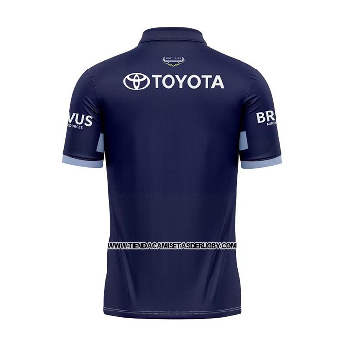 Camiseta Polo North Queensland Cowboys Rugby 2024 Local